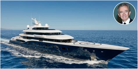 LVMH CEO Bernard Arnault’s $150 million superyacht .